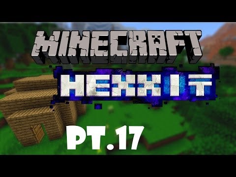 Minecraft : Hexxit Survival Let's Play w/ Trashcan : Pt. 17 ( METEOR OMG )
