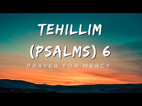 TEHILLIM (PSALMS) 6 | Bible study with me #hebrew