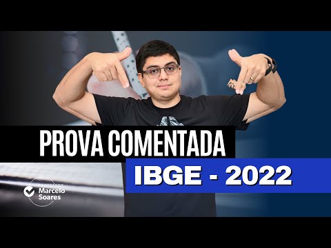 FGV - IBGE - ACM/ACS - 2022: Prova comentada  |Prof. Marcelo Soares