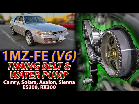 1MZ-FE Timing Belt & Water Pump // '94-'03 Toyota Camry, Solara, Avalon, Sienna & Lexus ES300, RX300