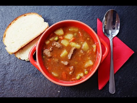 Juneća čorba sa povrćem - Easy beef stew with vegetables