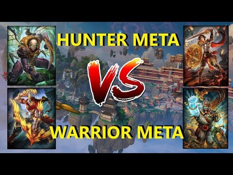 HUNTER META? WARRIOR META? YOU DECIDE - Grandmasters Ranked 1v1 Duel - SMITE