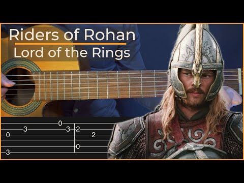 Riders of Rohan - Lord of the Rings (Simple Guitar Tab)