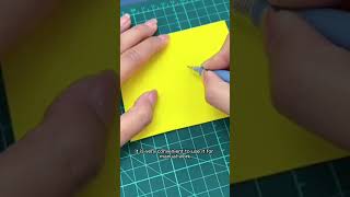 It works like a pen, but cuts like a knife😲 #diy #craft #schoolsupplies