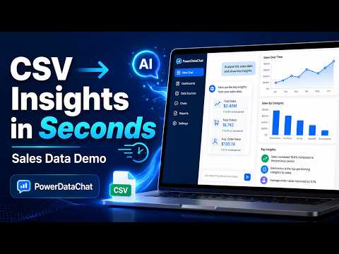 Analyze Sales Data with AI in Seconds