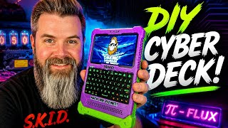I Built My Own Cyber Deck and It Looks INSANE! (Pi Flux Build)