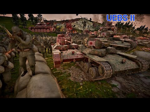CAN JAPANESE ARMY DEFEND JAPAN FROM AMERICAN FORCES|UEBS 2|Ultimate Epic Battle Simulator 2 #uebs2