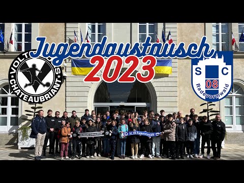 Jugendaustausch 2023 - SC 08 Radevormwald & Voltigeurs Châteaubriant 🇫🇷🇩🇪