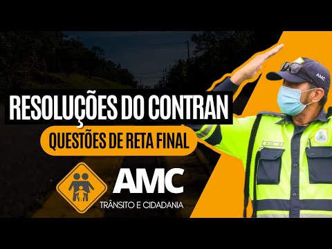 QUESTÕES RESOLUÇÕES DO CONTRAN | PROF MUNIZ | VETORIAL CONCURSOS |