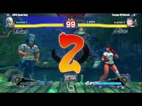 Next Level Battle Circuit 135 - USF4 - BIFU Spabrog (El Fuerte) vs TEMPO NYChrisG (Sakura)