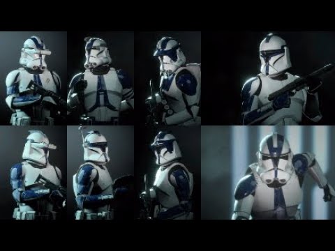 Star Wars Battlefront 2 NEW 501st skins gameplay!