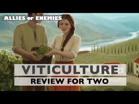 Viticulture - Two Player Board Game Review