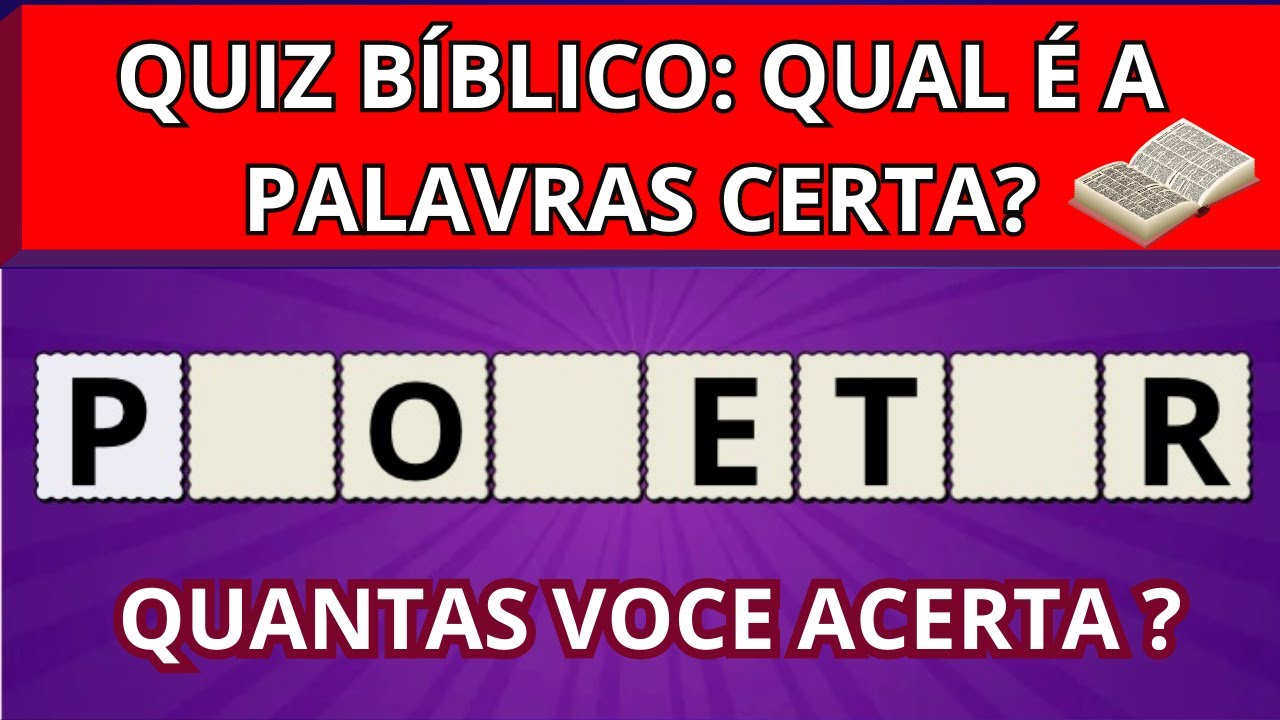 Desafio Bíblico: Descubra a Palavra! Teste seus conhecimentos com Palavras Cruzadas e Cruzadinhas