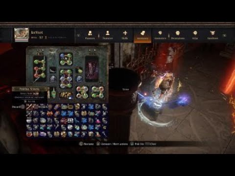 Path of Exile End-results of my 4-map run, 100-ex-an-hour strat!