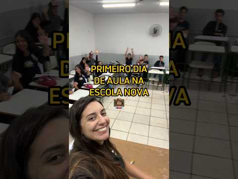 ROTINA de uma prof no PRIMEIRO DIA na ESCOLA NOVA ?‍?? #professora #rotina #aula #escola #shorts