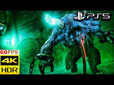 Abzu Boss Fight - ​​Final Fantasy VII Remake (PS5 4K HDR) #FFVIIRemake
