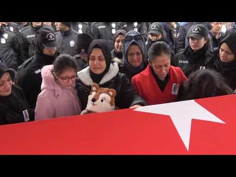 Görev şehidi polis memuru Fatih Oral Konya’da son yolculuğuna uğurlandı