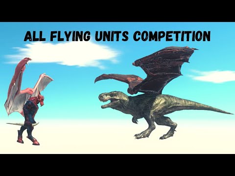 All FLYING Units Competition ARBS | ARBS Animal Revolt Battle Simulator