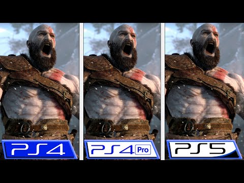 God of War | PS5 - PS4 - PS4 Pro | Graphics & FPS Comparison