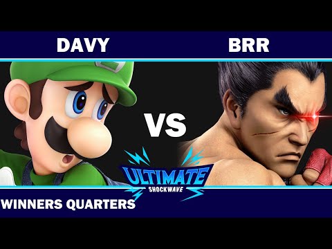 USW 105 - Davy (Luigi) VS TLOC | Brr (Kazuya) - Winners Quarters - SSBU