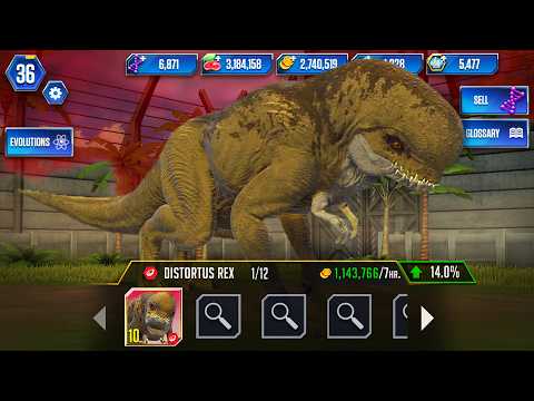 I'VE CREATED THE DISTORTUS REX!!  - Jurassic World: The Game | Ep. 436