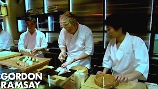 Learning to make Sushi - Gordon Ramsay