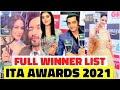 Indian Television Academy Awards 2021 Full Winner List Sumedh Mallika Surbhi Chandna