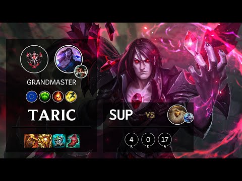 Taric Support vs Bard - EUW Grandmaster Patch 11.3