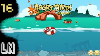 preview picture of video 'Let's Play Angry Birds Seasons 16 - Super Extreme Vacation Time'