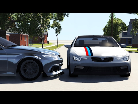 Crossroad Crashes Compilation #3 - BeamNG.Drive