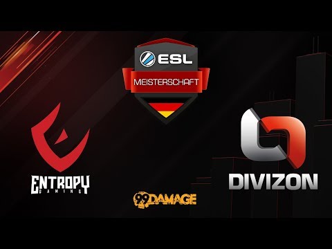 CS:GO - Entropy Gaming vs. DIVIZON - ESL Sommermeisterschaft 2018 - Tag 8 - Dust2