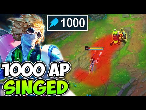 1000 AP SINGED POISON IS INSTANT DEATH! (DON'T BREATH IT IN) - League of Legends