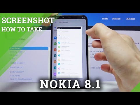 How to Take Screenshot in NOKIA 8.1 – Capture Screen