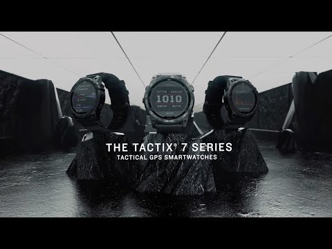 Išmanusis laikrodis Garmin Tactix 7 Standard Edition, GPS, Juodos spalvos video