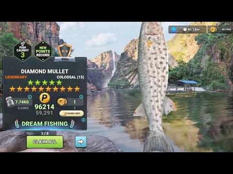 I CAUGHT 15 STAR NEW LEGENDARY FISH 🐟DIAMOND MULLET FISH 🐟 l GOT ALL BOXES l FISHING CLASH GAMEPLAY