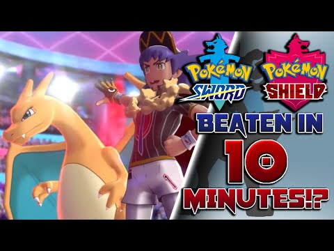 Can You Beat Pokémon Sword Shield In Under 10 Minutes