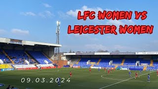 【Match Day Vlog】LFC Women vs Leicester Women FA Cup Quarter Final / 女子FAカップ 長野選手は欠場も宝田選手、籾木選手が出場⚽️