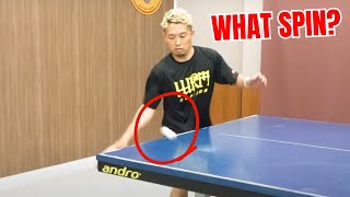 Comment recevoir des services sans se soucier des effets. [Tennis de table]