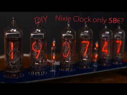 Build your own Nixie clock without much effort (only 30 minutes) and cheaply (58€)!