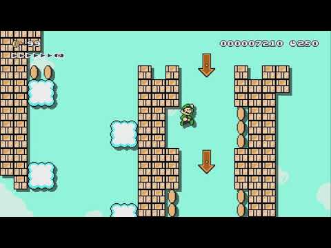 Thwomps Fortress by LazyDemon - Super Mario Maker 2 - No Commentary 1bu