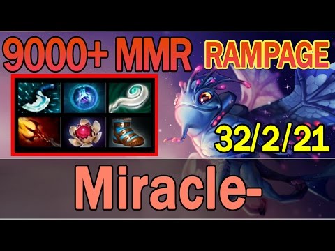 Dota 2 - Miracle- Plays Puck 9000+ MMR | Ranked Match