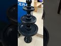 Black Marble 3 Tier Fountain Of GRP Marbles