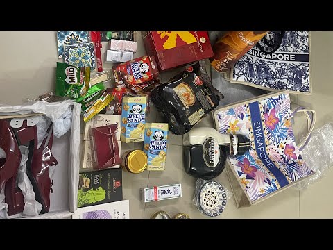 Singapore Shopping Haul - Things my Indian friend bought back from Singapore 