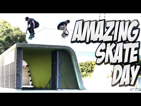 PETER VILLALBA BOARD SET UP & AWESOME SKATE DAY Feat. JOHN BRADFORD !!! - A DAY WITH NKA -