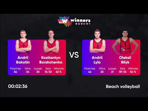 23:20 A. Kotelenets / R. Voloshchuk - A. Yermakov / A. Zabuha 10.11.2022 | Winners Beach Volleyball