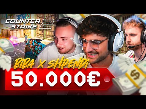 WIR GEWINNEN DEN 50.000€ BIBA x SHPENDI CS2 CUP!💸