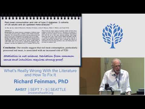 AHS17 What's really wrong with the literature and how to fix it - Richard Feinman