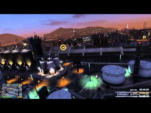 Part of a video titled GTA V Helicopter Course Gold Flight School - YouTube