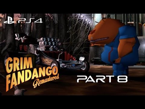 Grim Fandango Remastered Walkthrough Gameplay Part 8 - Team Work
