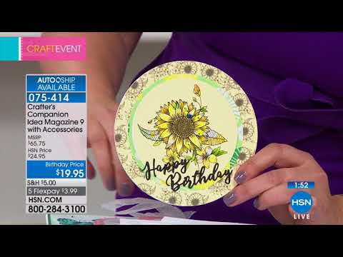 HSN | Crafter's Companion Celebration 07.11.2018 - 05 PM